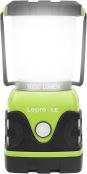 Lepro LED ランタン キャンプランタン 【超高輝度 1000ルーメン/実用点灯12-240時間/電池式/昼光色・昼白色・電球色切替/4つ点灯モード/無段階調光調色/防滴仕様】ソロキャンプ アウトドア キャンプ 登山 夜釣り 防災 停電 緊急 非常用 LEDランタン [3300002]