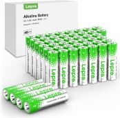 Lepro 単3形 アルカリ乾電池 48本セット ハイパワー 1.5V 2800mAh大容量 液漏れ防止 耐久 長持ち 長期間保存可能 乾電池式モバイルバッテリー おもちゃ 電池式ランタン 懐中電灯 時計 リモコン 携帯ラジオ 防災用 LR6 [PR130002-48]