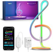 Lepro TB2 AI デスクライト ledテーブルライト スマートライト【Alexa対応/1600万色/虹色/AI照明アシスタント/音楽連動/BlueTooth&Wi-Fi/Google Home】 テーブルランプ ルームライト インテリア 間接照明 おしゃれ 雰囲気ライト ムードライト ゲーミング/装飾/誕生日/パーティー/クリスマス/雰囲気作り ギフト （ト音記号タイプ） [TB2-JP]